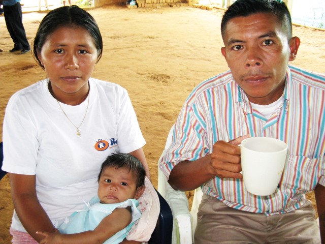 Arcesio (pastor at Raya and co-translator) with his wife, Damaris Arcesio (pastor at Raya and co-translator) with his wife, Damaris