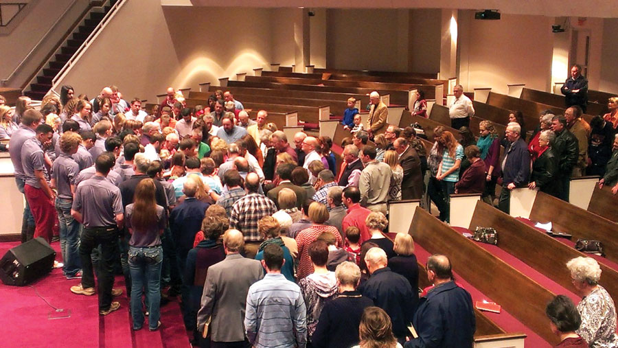 Sending Chuch Praying Sending Chuch Praying