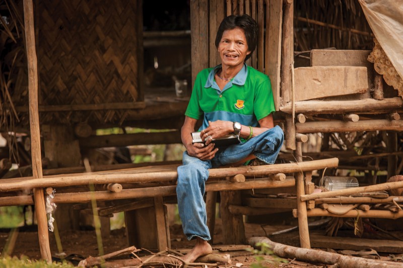 Ugyo, no longer a witch doctor.