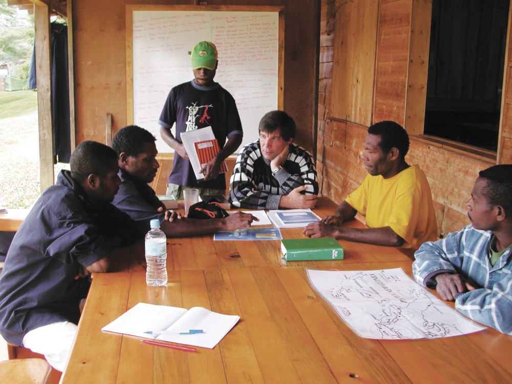 2004 Listening to church elders as they discuss outreach efforts. 2004 Listening to church elders as they discuss outreach efforts.