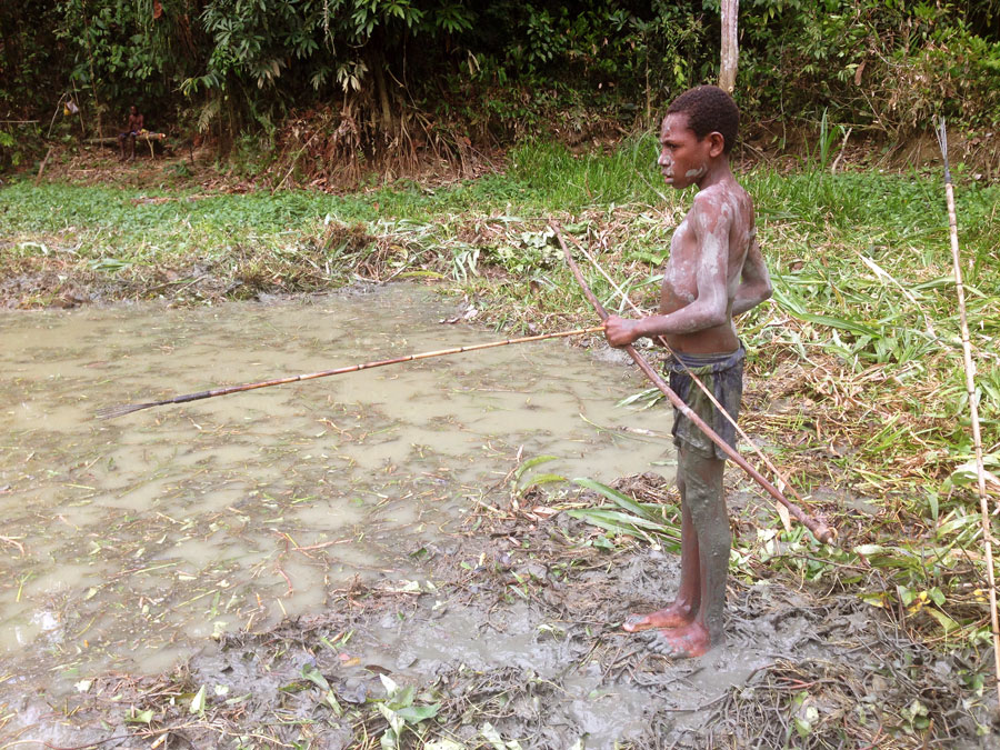 Kaje Boy with a Bow and Arrow Boy, Kaje, Bow and Arrow, Culture Practice