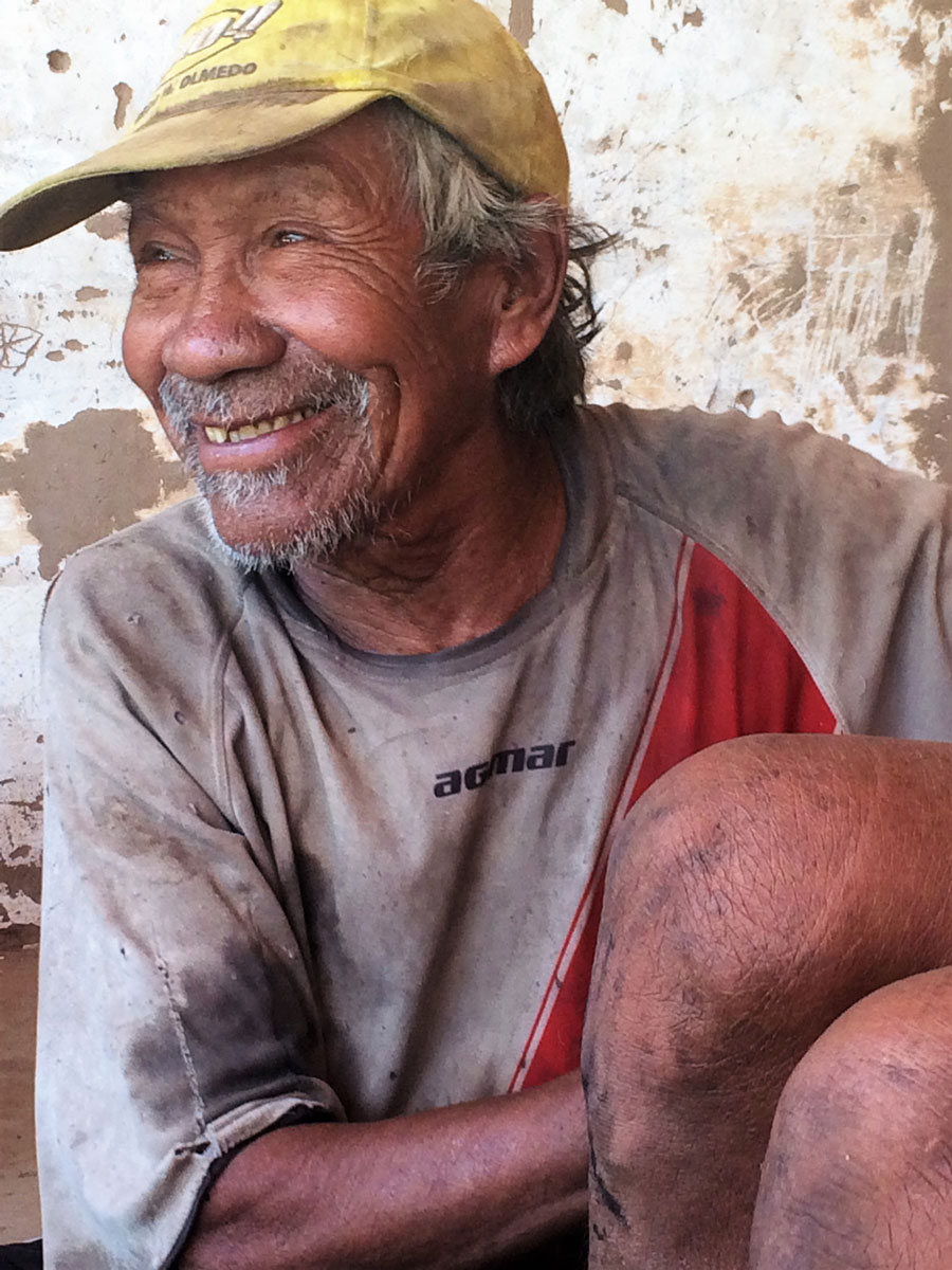The spirit of satan has left this man La'e'nis, former witch doctor