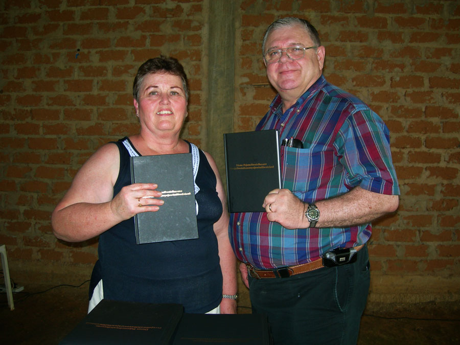 There is added urgency to get the gospel to these people groups Mark and Joyce Cain