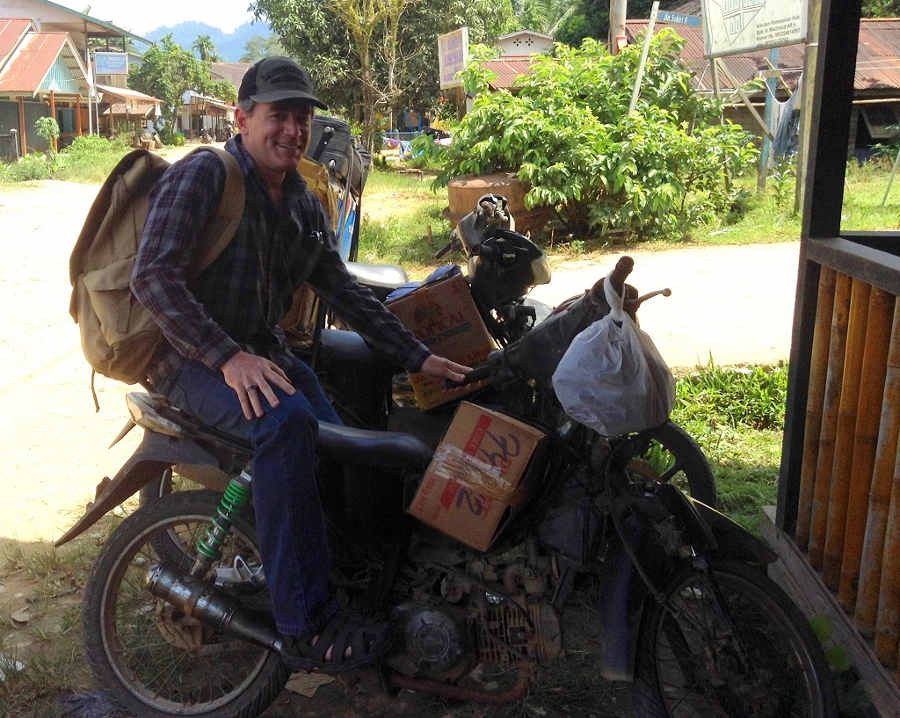 Bob on the Motorcycle