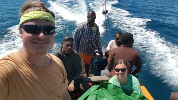 The boat ride to Anem