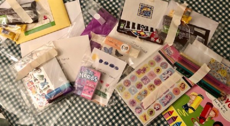 Cards and goodies sent to the tribal missionaries Cards and goodies sent to the tribal missionaries