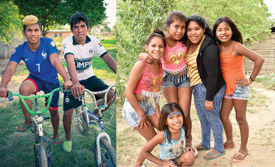 Ayoré children Ayoré children